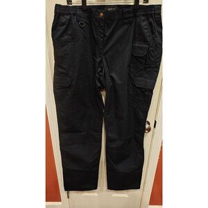 5.11 Tactical Women's Black Straight-Leg Cargo Pants